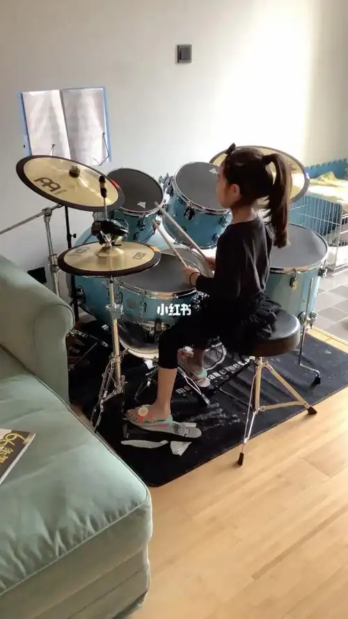 《你的答案》第二段3架子鼓新谱适应中0新学期开始啦0鼓手给吉他手