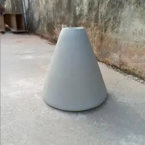 灰色水泥墩混凝土底座遮阳伞支架稳固型桌脚餐桌配件厂家来图定制