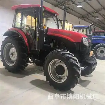 东方红lx904四缸农用拖拉机 高配置四驱整地机 加重桥四轮拖拉机