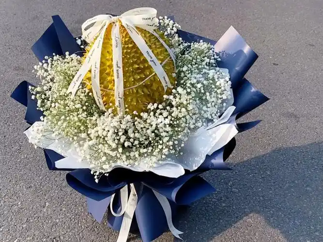 榴莲花束送男士送女朋友