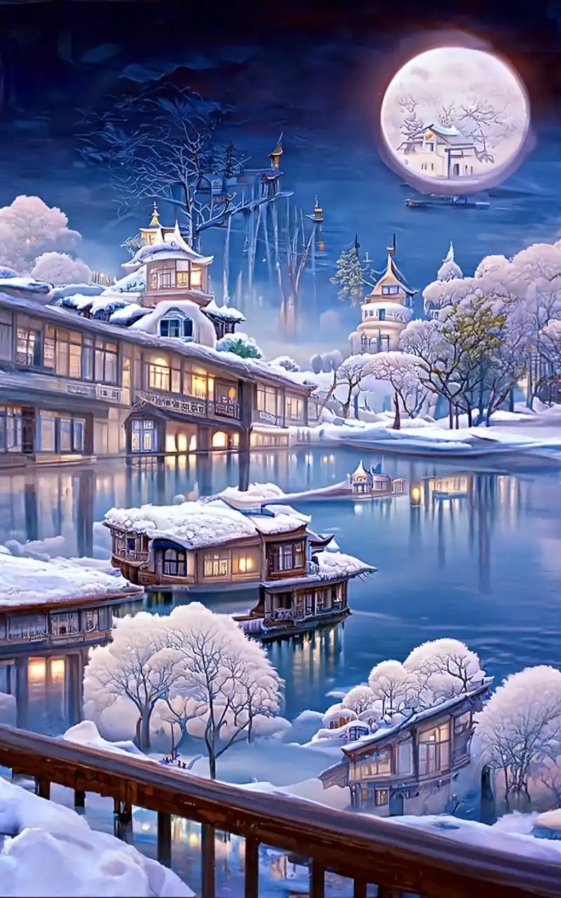 童话故事都是美好的#抖音图文来了 #手机壁纸 #治愈系风景 - 抖音