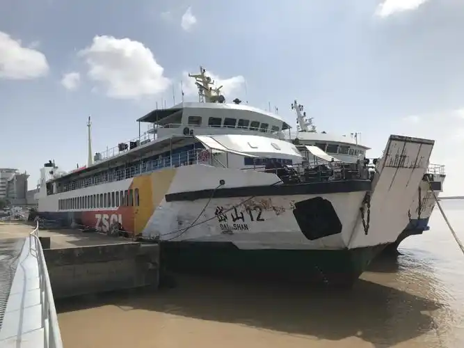 岱山12仙洲8你坐过的这些轮渡快艇要拍卖了