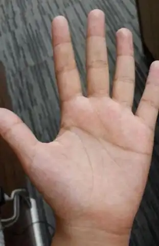 道通师傅男人断掌手相图解几种类型