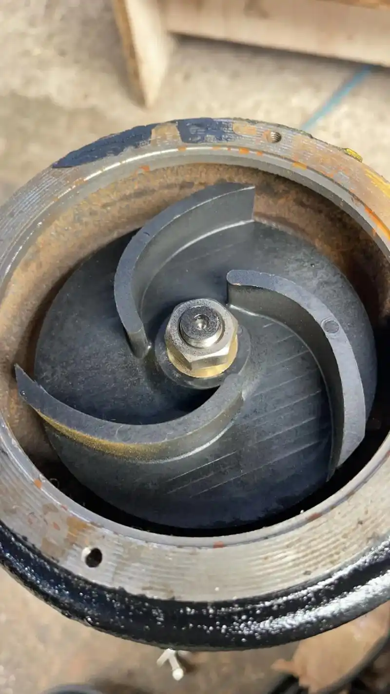 1.5kw双川污水泵,塑料叶轮,塑料底脚,不锈钢轴,不锈钢罗 - 抖音