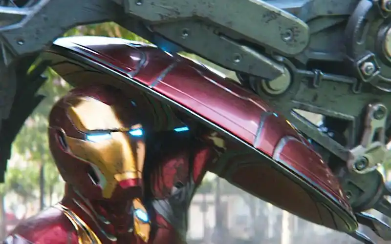 钢铁侠的纳米战衣真是多功能,连盾牌都有!_哔哩哔哩_bilibili