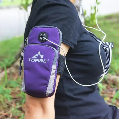 跑步手机臂包 手臂包男女户外运动手机臂套苹果x11pro华为p30