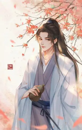 一组山河令的古风插画美死了