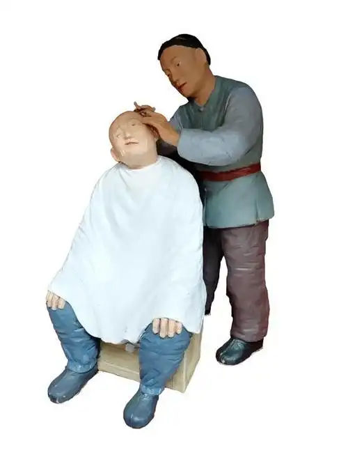 五台山民间传统彩塑