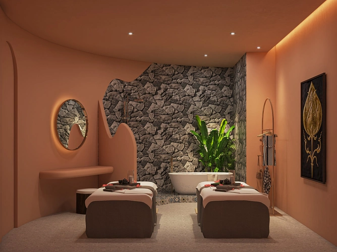 泰式按摩店|空间|商业空间设计|小程曦 - 原创作品 - 站酷 (zcool)