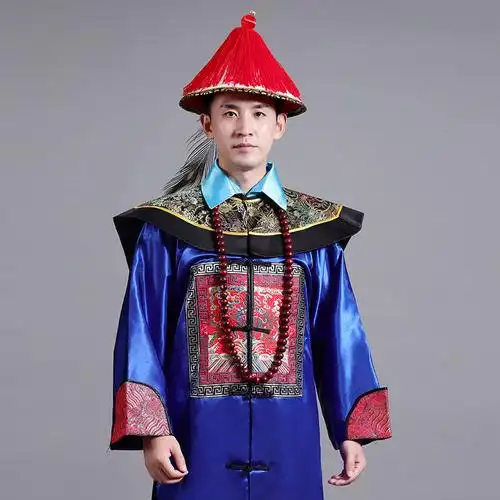 阁版清朝官服古装官服一品文武大臣朝服王爷侍卫服古代