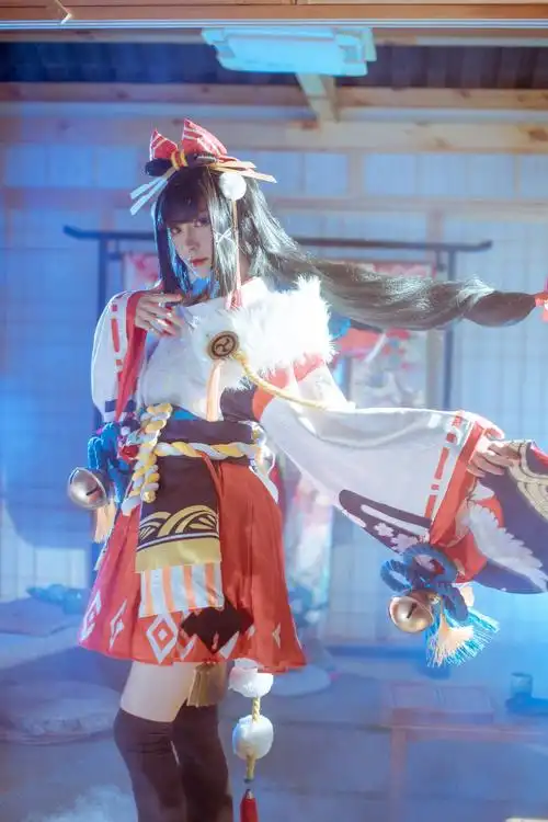 阴阳师雪女cosplay