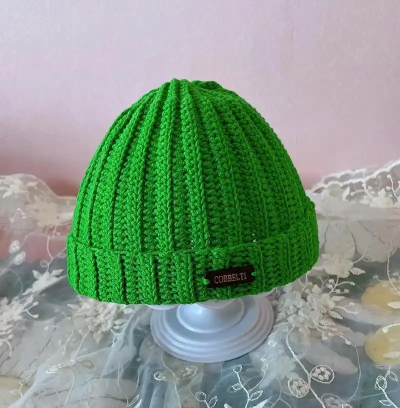 帽子钩织!附文字教程!#爱生活爱编织 #手工diy #毛线帽 - 抖音