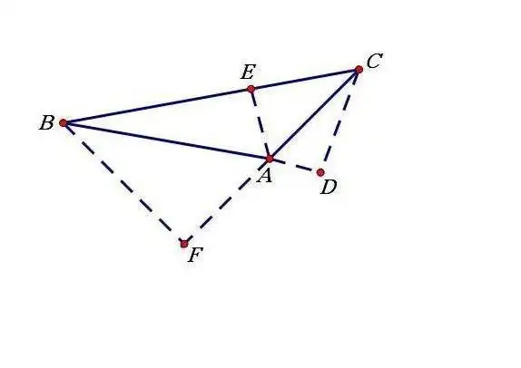 怎么画钝角三角形的三条高?