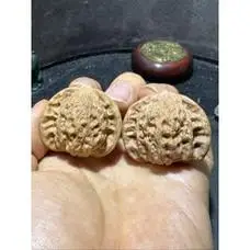 仅此一对野生公子帽文玩核桃麻核桃一对