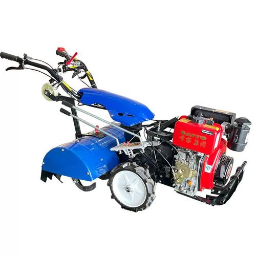 高档四驱直连微耕机小型柴油松土旋耕机农用开沟机自走式起垄耕地