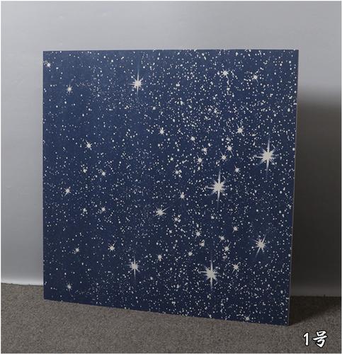蓝色星空水磨石瓷砖仿古砖600x600餐厅酒吧防滑地砖厨房哑光墙砖