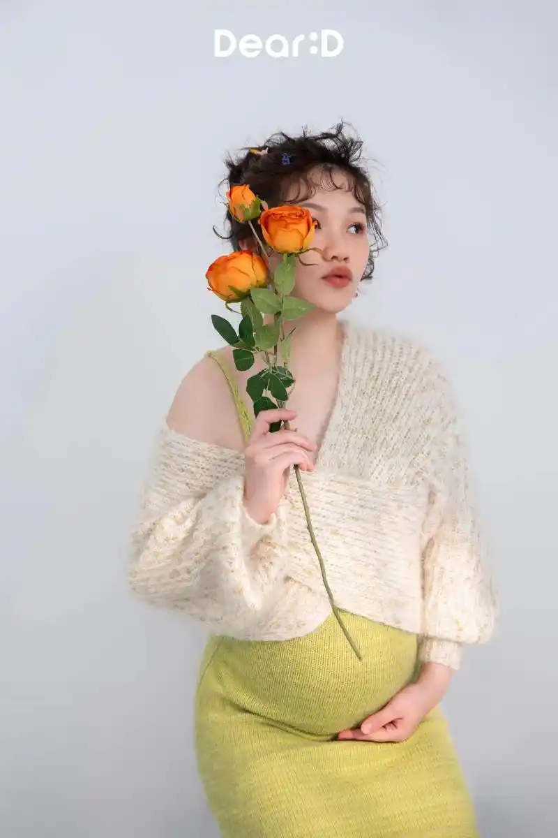 孕妇写真|唯美森系孕妇照94恬静惬意氛围.