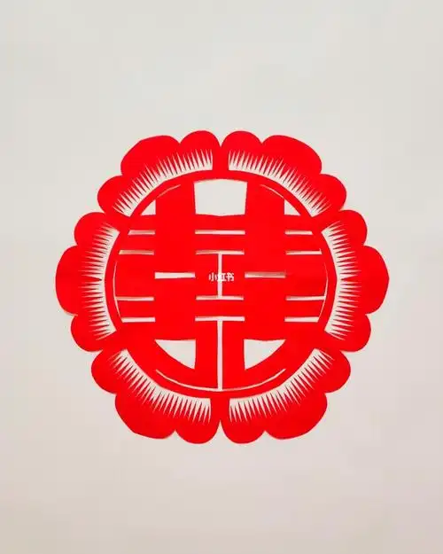 花边圆双喜详细图解教程来了