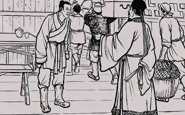 民间故事:男子避风雪,见姑娘嗜酒如命有蹊跷,他悄悄拿出了绳索