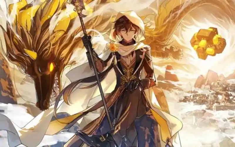 原神钟离:磐岩之下,守护之影