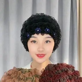 适合开颅手术化疗后女士光头帽透气休闲包头套头外出专用戴的帽子