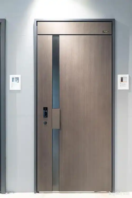 终于找到黑胡桃木纹入户门啦!