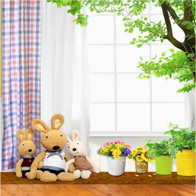 儿童摄影背景 拍照背景 百天宝宝写真背景 迷你小背景布 微型布景