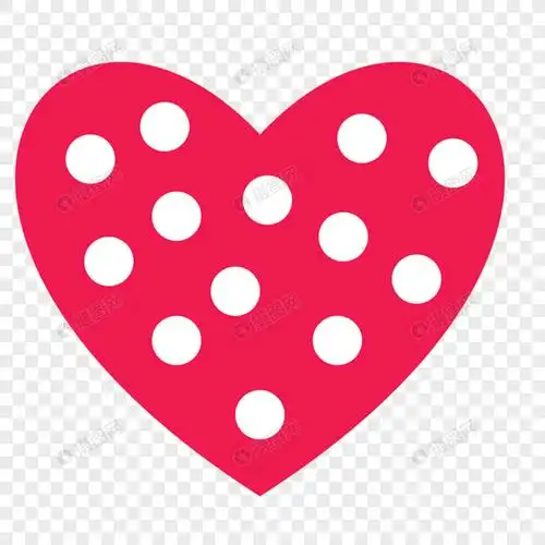 圆点红心图标