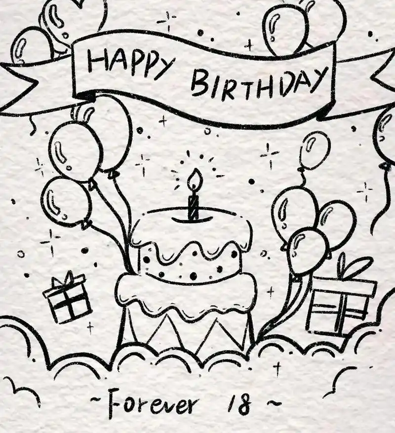 手绘生日贺卡.一学就会的生日贺卡,懂事的已经开始@要生日的好 - 抖音