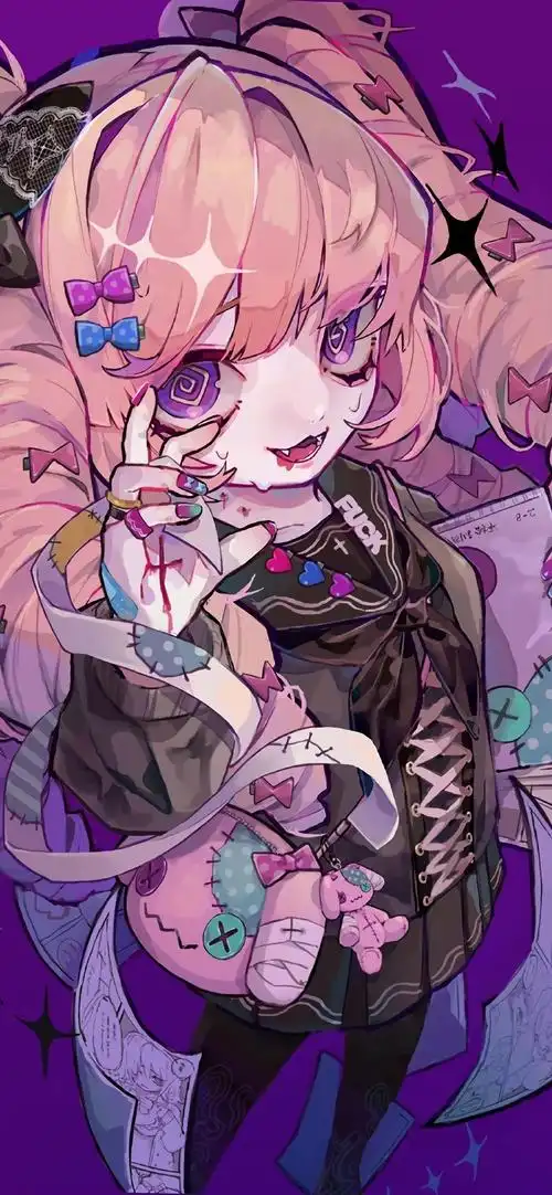 恐怖二次元动漫手机壁纸