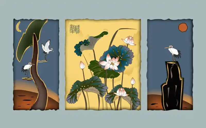 手绘,恭贺新禧,绘画,壁纸手绘恭贺新禧桌面壁纸