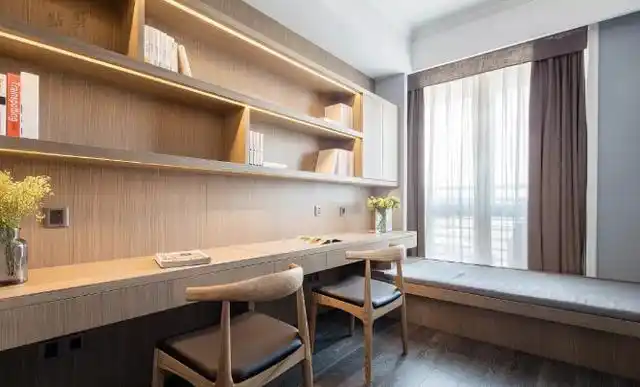 小户型书桌这么设计,省空间,还超漂亮!