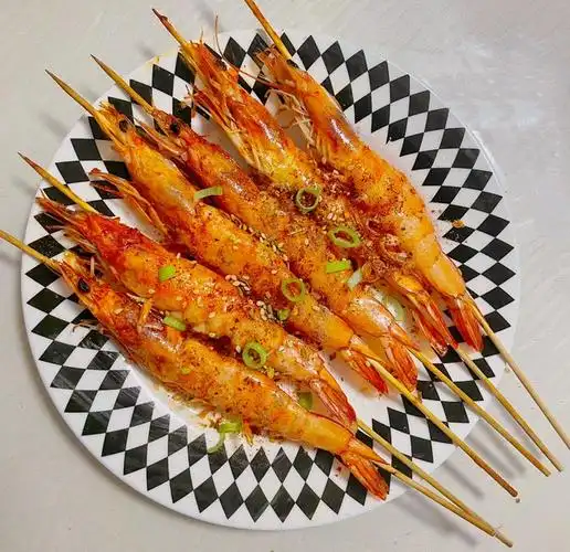 椒盐烤大虾的做法