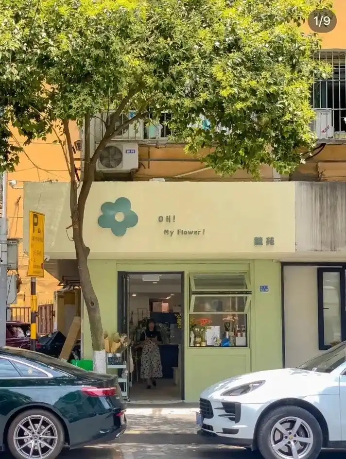 网红05花店门头|总有一款吸引你.风格迥异的店铺有很多,好看 - 抖音