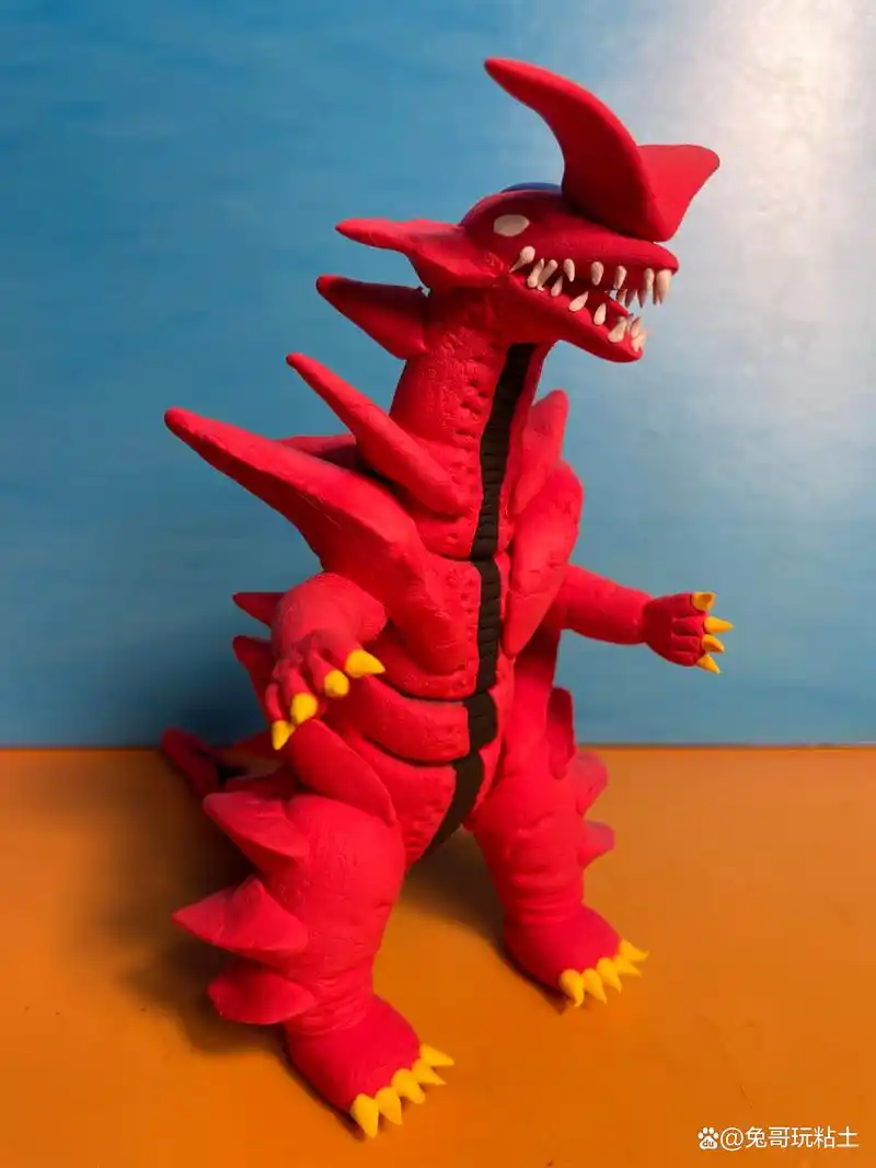 奥特曼怪兽粘土作品分享