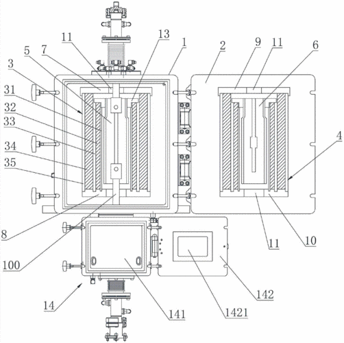 一种超高温力学性能测试高温炉及其加热方法与流程