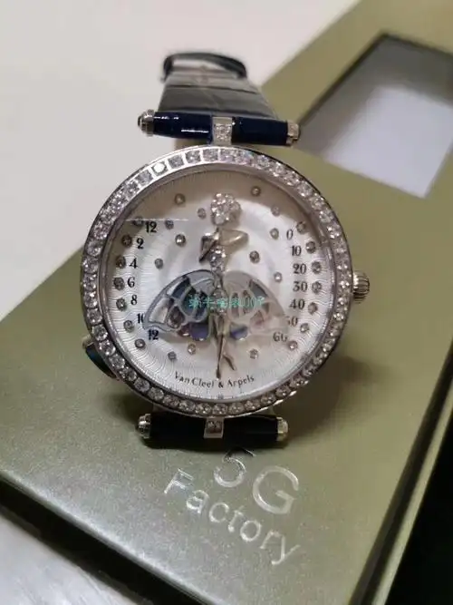 【5g厂van cleef & arpels复刻女表舞动天使】梵克雅宝诗意复杂功能