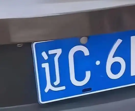 辽宁鞍山车牌是什么样的