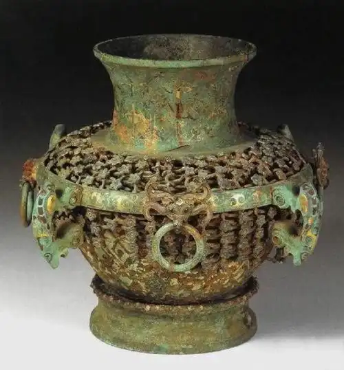 战国时期错金银重络铜壶,今收藏于南京博物院,属于十大镇院国宝 - 抖