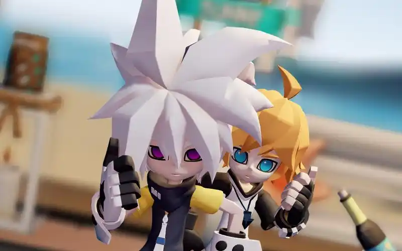 【凹凸世界mmd】74格瑞与金的side to side70_哔哩哔哩_bilibili