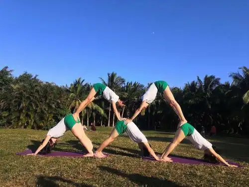 海口纷飞瑜伽馆·户外瑜伽·公益课