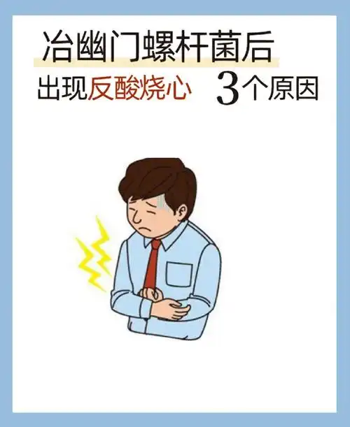 治幽门螺杆菌后 出现反酸烧心36615个原因