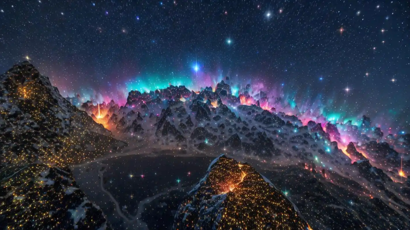 99星河夜空绝美壁纸大放送90 探索星河夜空的奥秘,将这些绝美壁纸