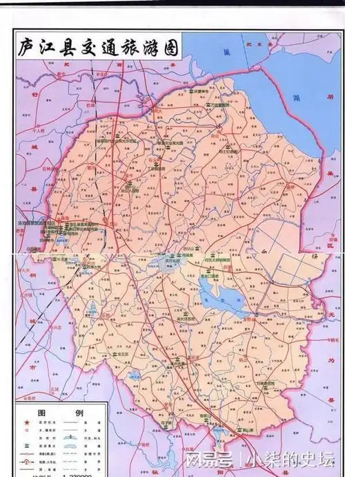 安徽省庐江县历史沿革及行政区划