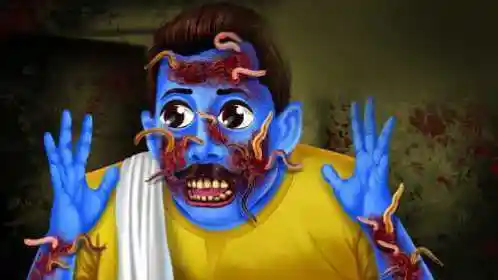 三男子半夜探险被瓢虫咬伤却不在意怎料下一秒竟变成了僵尸