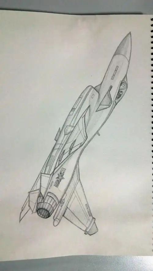 手绘歼十 vs f-16