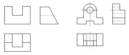 由两视图补画第三视图