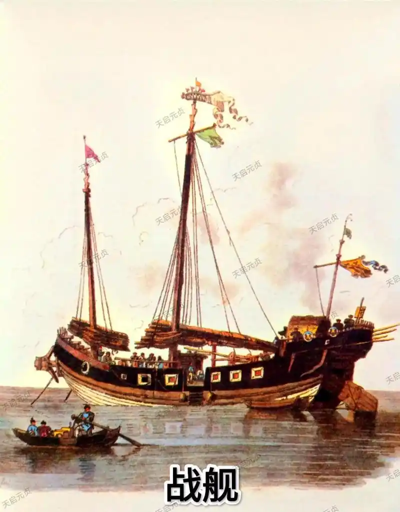 清朝乾隆年间的战舰长什么样?