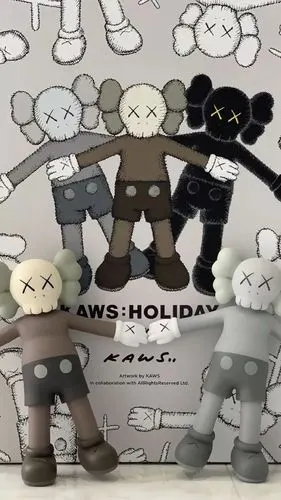 壁纸丨kaws的壁纸真的怎么换都不会腻