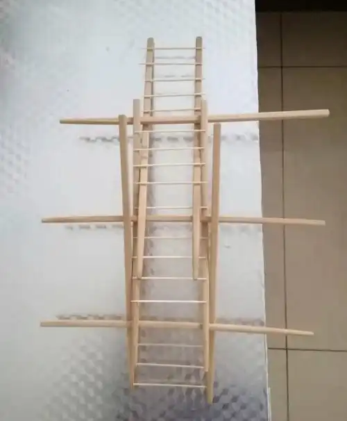 筷子牙签来搭桥